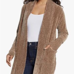 Orvis‎ Tan Women's Cardigan Sweater